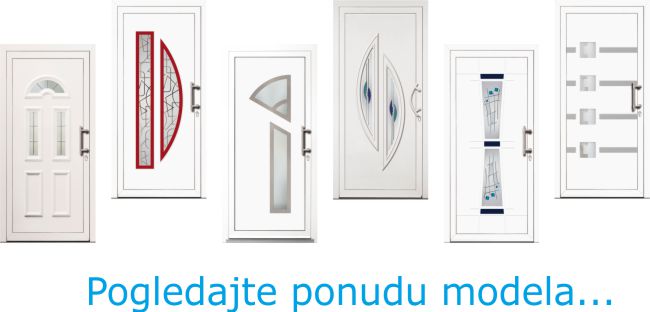 Modeli panela pvc ulazna vrata
